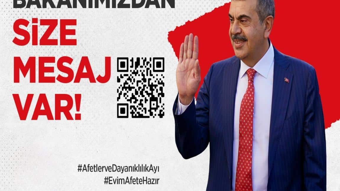 AFETLER VE DAYANIKLILIK AYI KAPSAMINDA OKULUMUZDA TATBİKAT YAPILDI.